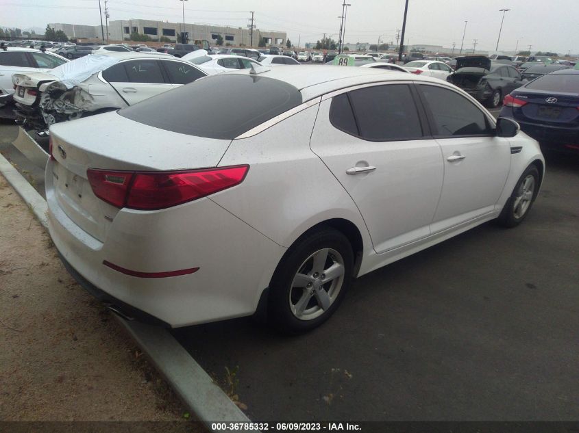 2014 KIA OPTIMA LX - KNAGM4A76E5492854