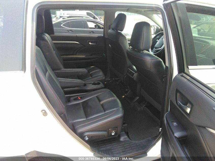 2019 TOYOTA HIGHLANDER SE/XLE - 5TDJZRFH3KS618716