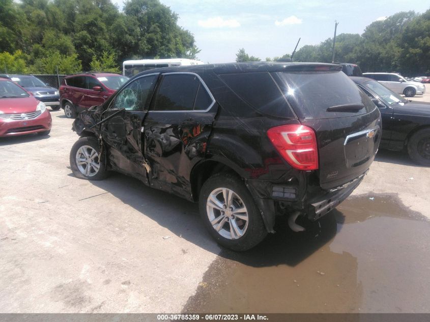 2016 CHEVROLET EQUINOX LS - 2GNALBEK4G6203757