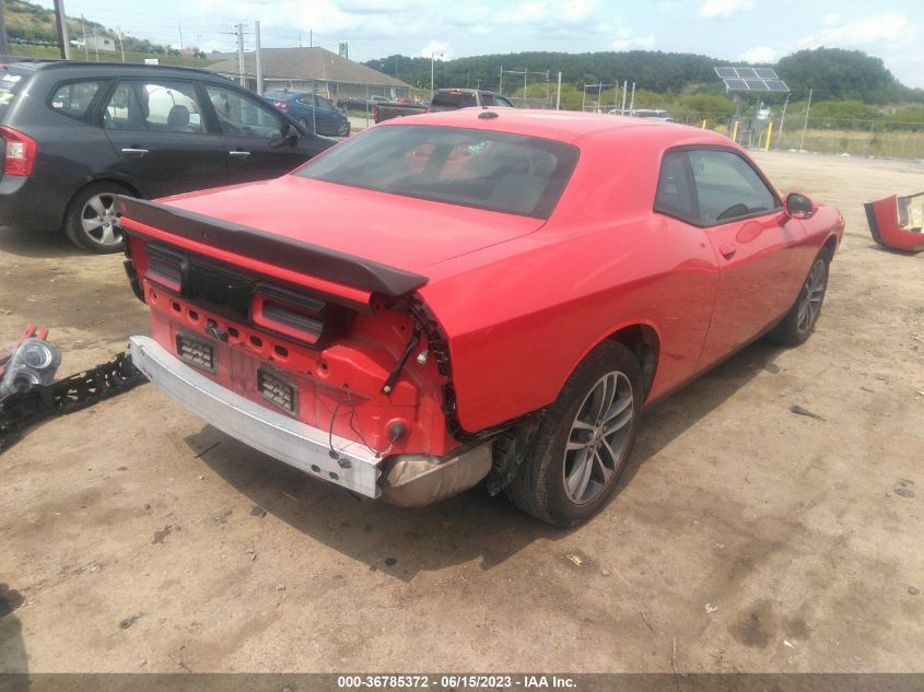 2019 DODGE CHALLENGER SXT - 2C3CDZGG6KH504676