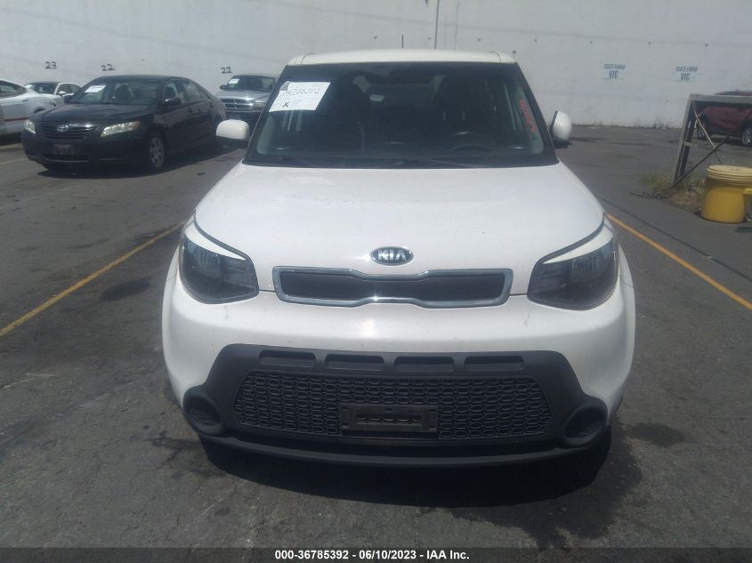 2016 KIA SOUL BASE - KNDJN2A26G7278324