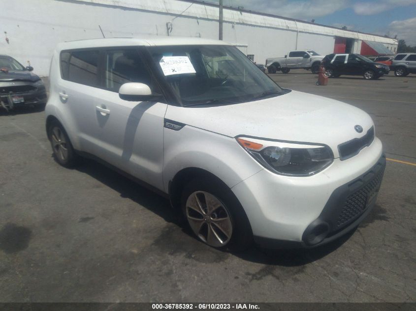 2016 KIA SOUL BASE - KNDJN2A26G7278324