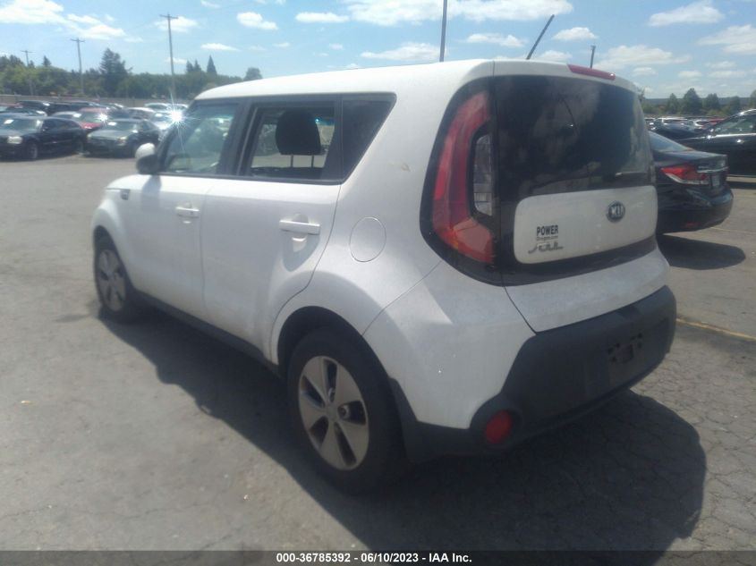 2016 KIA SOUL BASE - KNDJN2A26G7278324