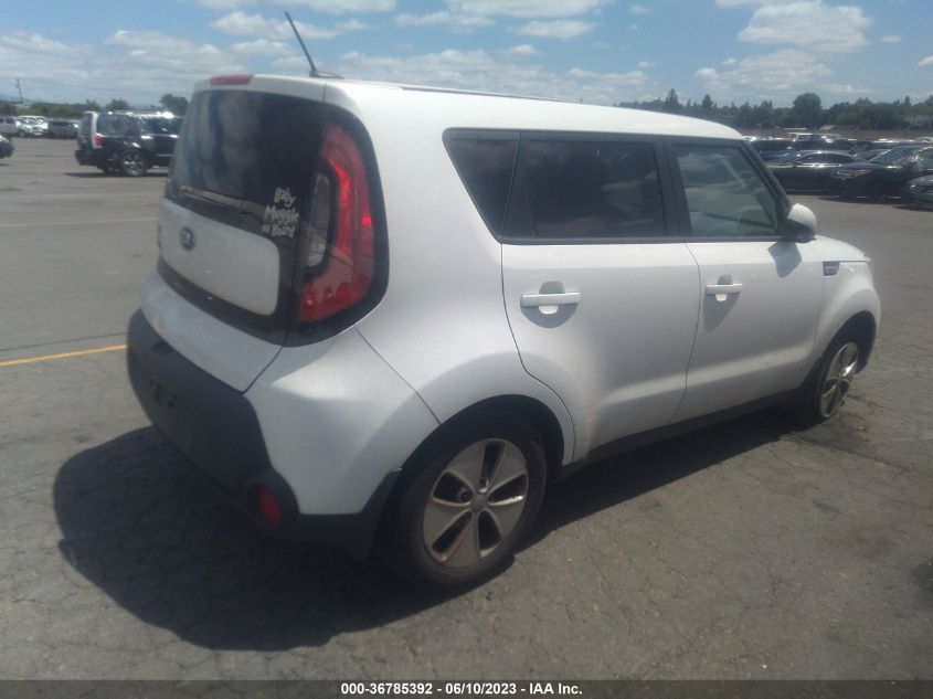 2016 KIA SOUL BASE - KNDJN2A26G7278324