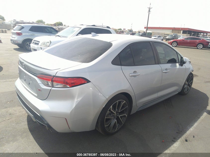 VIN 5YFP4RCE1LP016054 2020 TOYOTA COROLLA SE