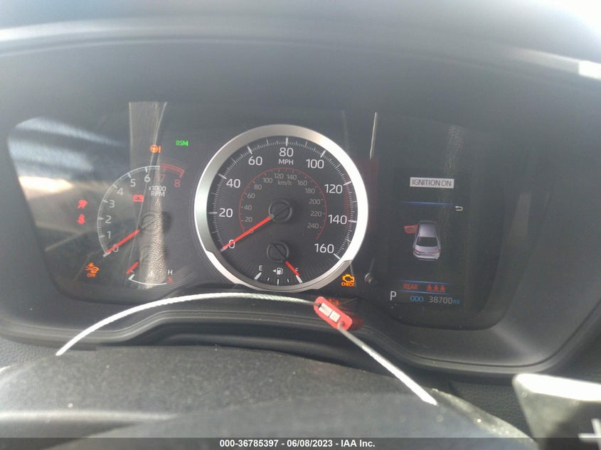 VIN 5YFP4RCE1LP016054 2020 TOYOTA COROLLA SE