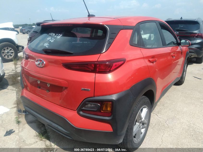 2020 HYUNDAI KONA SE - KM8K1CAA2LU448943