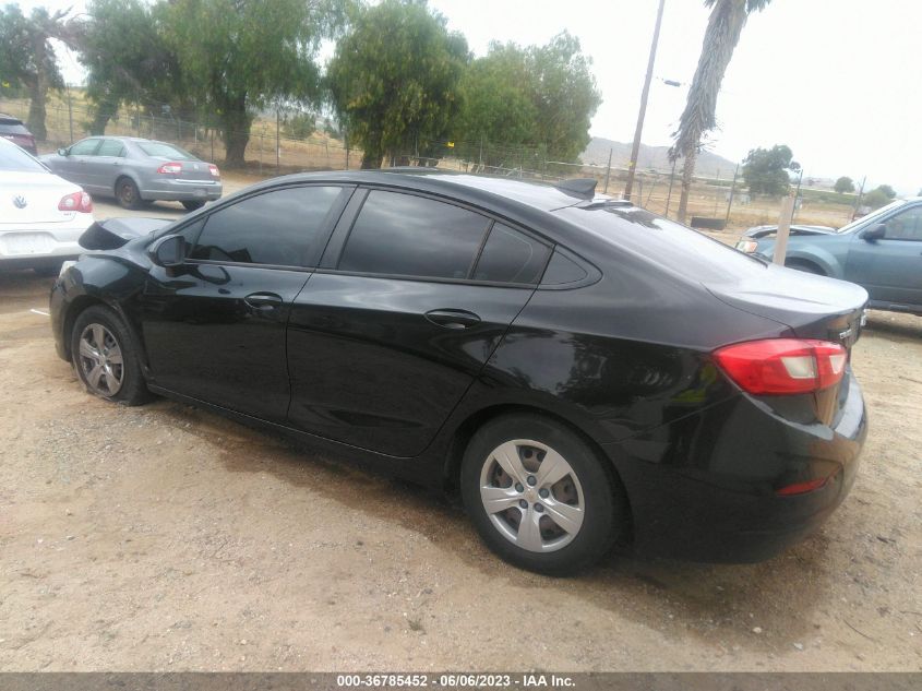 2018 CHEVROLET CRUZE LS - 1G1BC5SM0J7180675