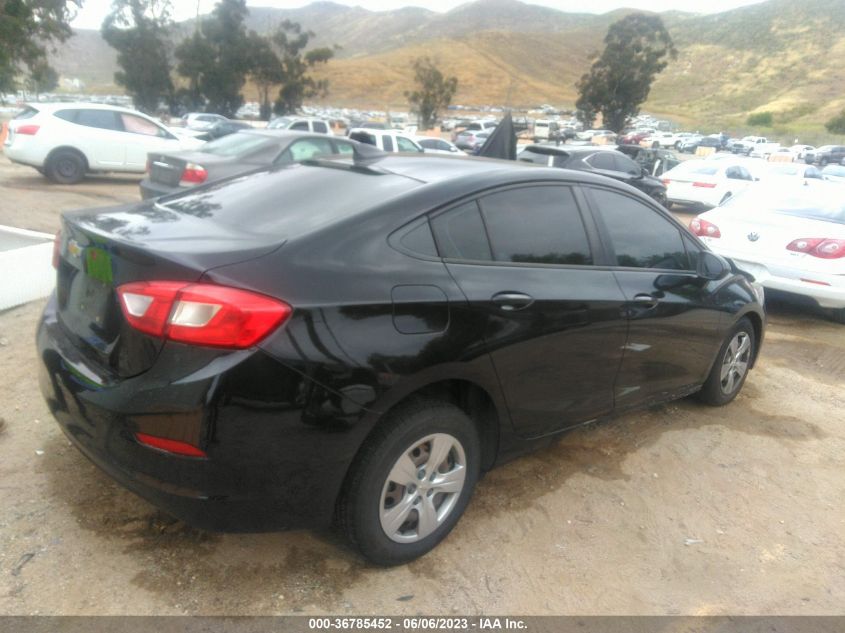 2018 CHEVROLET CRUZE LS - 1G1BC5SM0J7180675