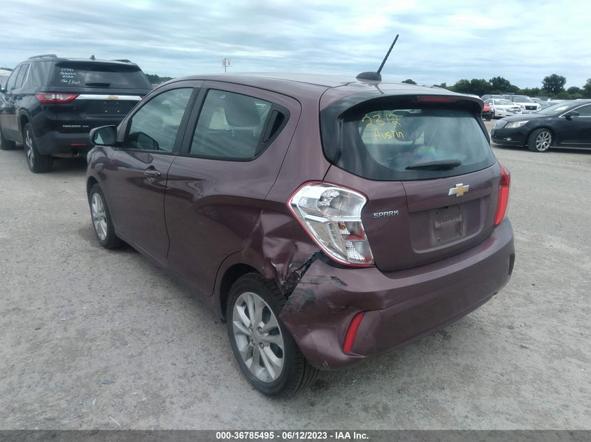 VIN KL8CD6SAXLC403697 2020 CHEVROLET SPARK LT