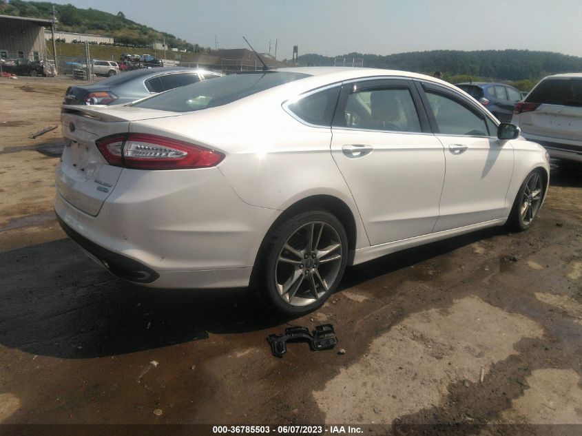 2014 FORD FUSION TITANIUM - 3FA6P0D94ER206689