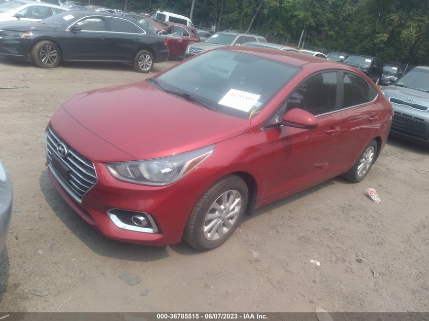 VIN 3KPC24A6XLE090920 2020 HYUNDAI ACCENT SEL