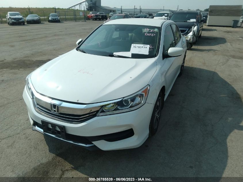 2017 HONDA ACCORD SEDAN LX - 1HGCR2F40HA023472