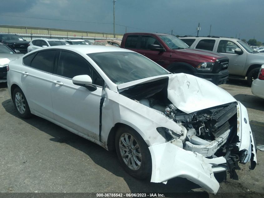 2017 FORD FUSION S - 3FA6P0G71HR321877