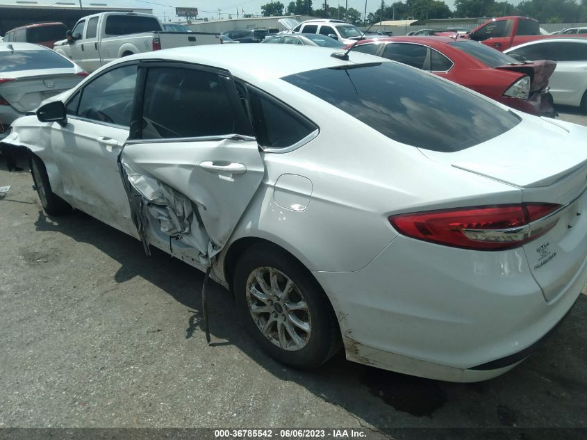 2017 FORD FUSION S - 3FA6P0G71HR321877