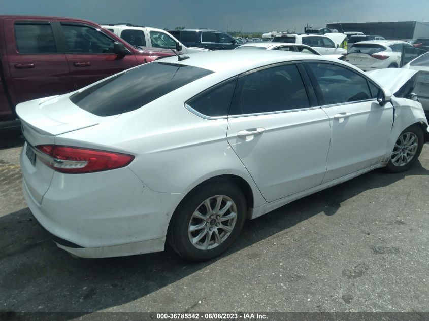 2017 FORD FUSION S - 3FA6P0G71HR321877