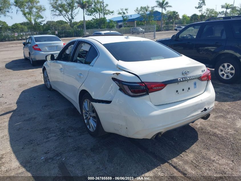 2020 INFINITI Q50 PURE/LUXE/SPORT/EDITION 3 - JN1EV7AP4LM207888