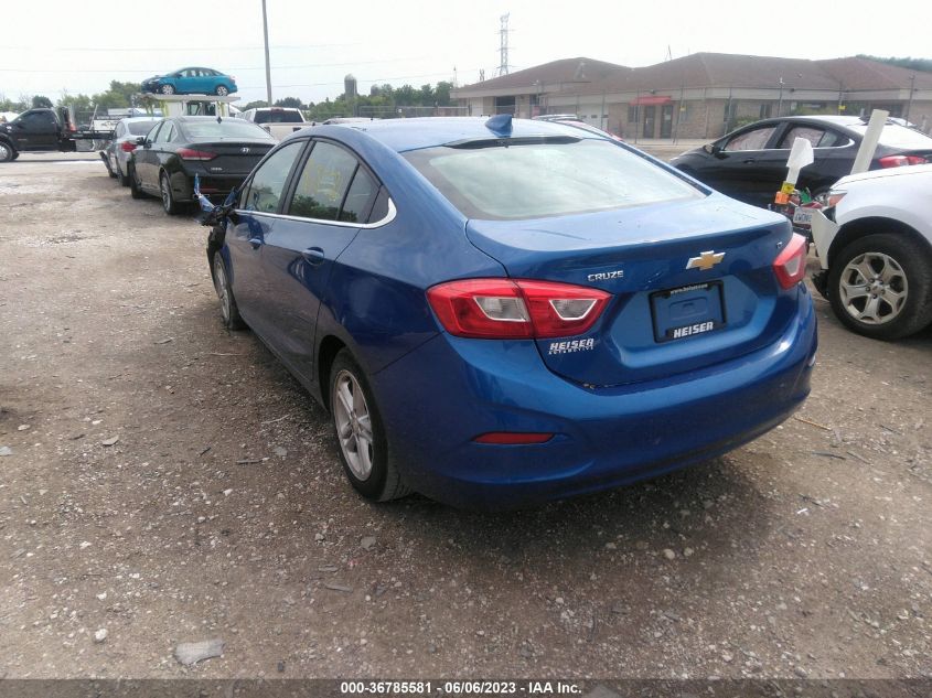 2017 CHEVROLET CRUZE LT - 3G1BE5SM3HS531343