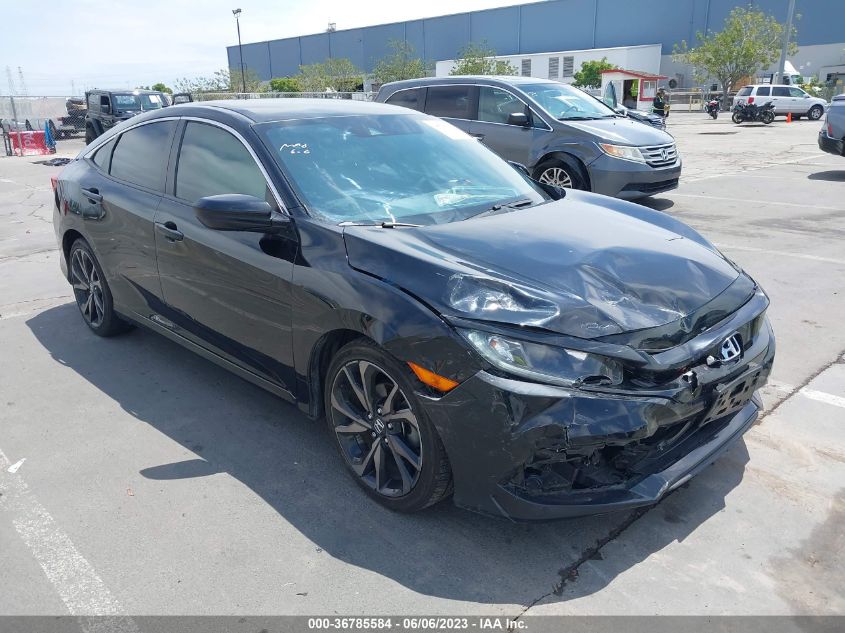 2021 HONDA CIVIC SEDAN SPORT - 2HGFC2F82MH544481
