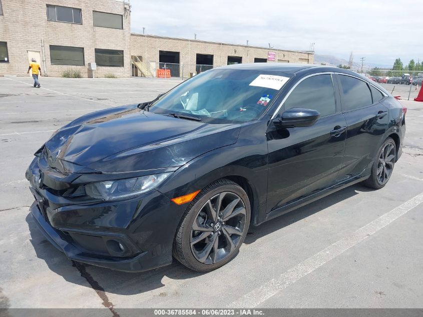 2021 HONDA CIVIC SEDAN SPORT - 2HGFC2F82MH544481