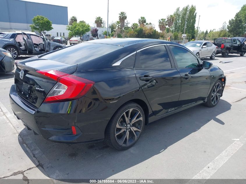 2021 HONDA CIVIC SEDAN SPORT - 2HGFC2F82MH544481