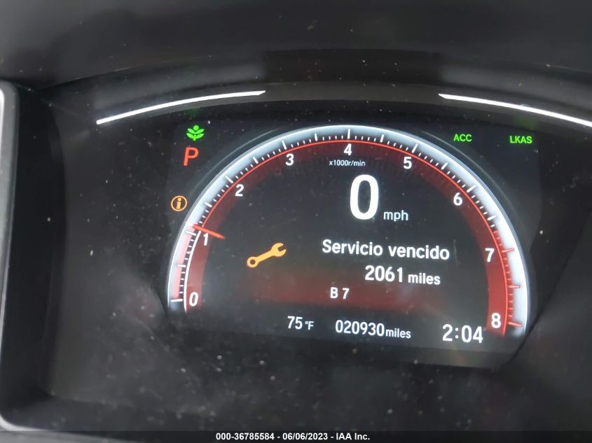2021 HONDA CIVIC SEDAN SPORT - 2HGFC2F82MH544481