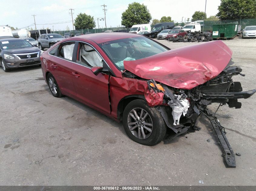 2017 HYUNDAI SONATA SE - 5NPE24AF0HH567401