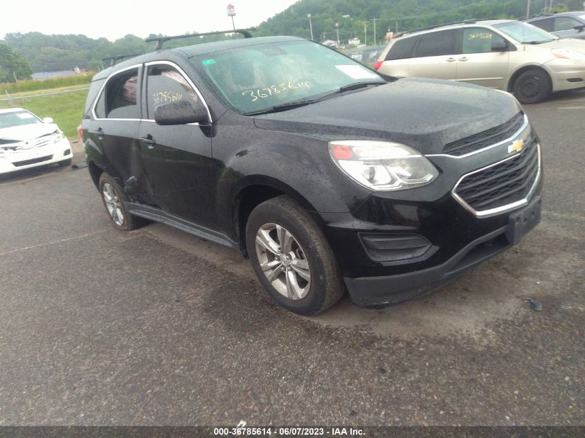 2016 CHEVROLET EQUINOX LS - 2GNALBEK3G1143483