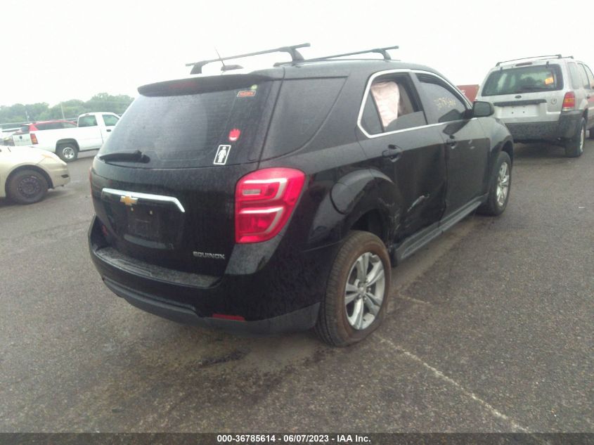 2016 CHEVROLET EQUINOX LS - 2GNALBEK3G1143483