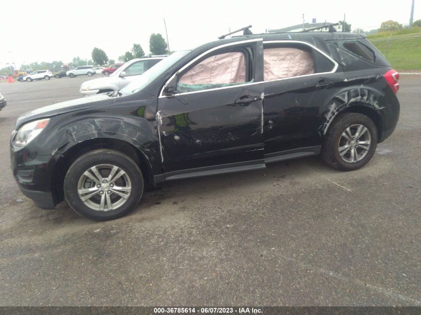 2016 CHEVROLET EQUINOX LS - 2GNALBEK3G1143483