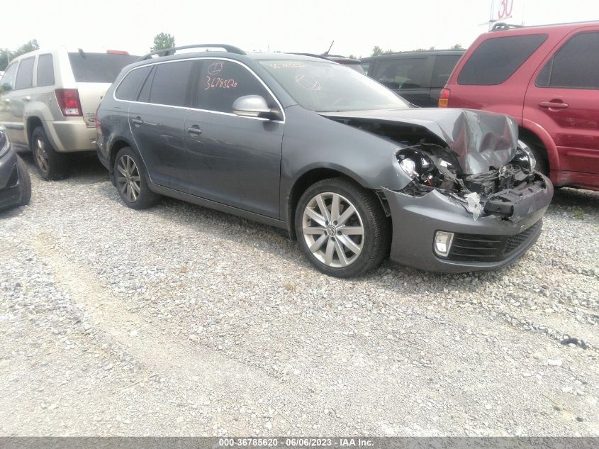 2014 VOLKSWAGEN JETTA SPORTWAGEN TDI W/SUNROOF - 3VWPL7AJ3EM610191