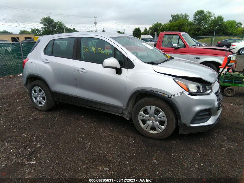 2017 CHEVROLET TRAX LS - KL7CJKSB4HB223837