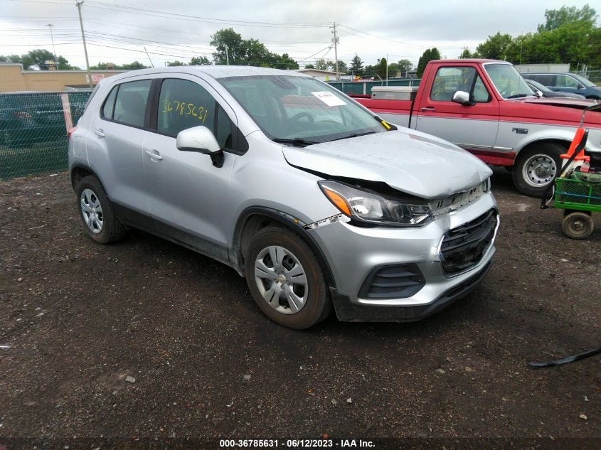 2017 CHEVROLET TRAX LS - KL7CJKSB4HB223837