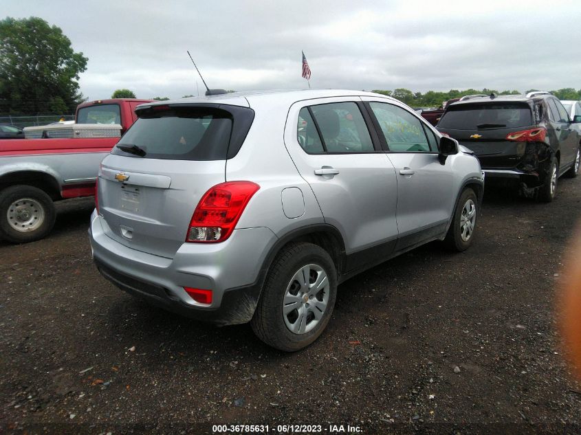 2017 CHEVROLET TRAX LS - KL7CJKSB4HB223837