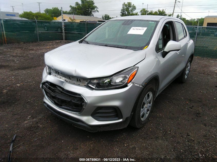 2017 CHEVROLET TRAX LS - KL7CJKSB4HB223837