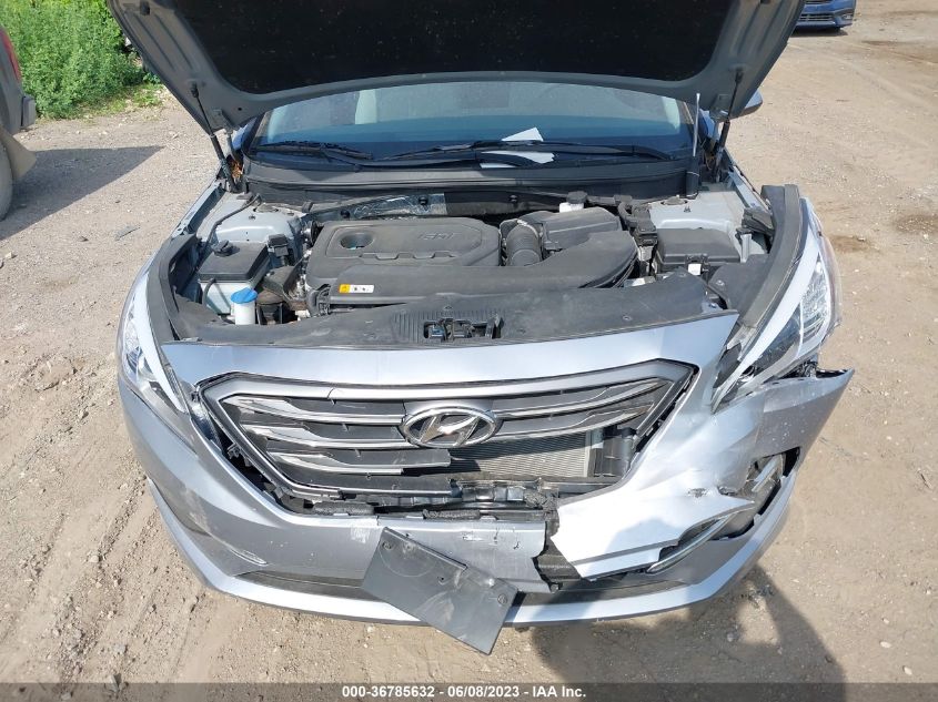 2015 HYUNDAI SONATA 2.4L SE - 5NPE24AF1FH210807