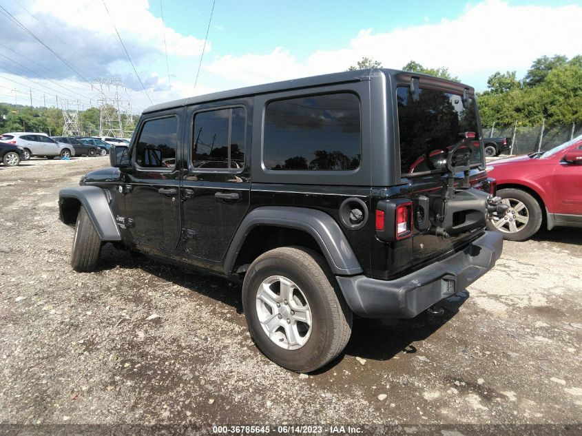 2019 JEEP WRANGLER UNLIMITED SPORT S - 1C4HJXDGXKW556929
