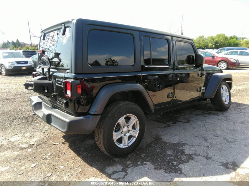 2019 JEEP WRANGLER UNLIMITED SPORT S - 1C4HJXDGXKW556929