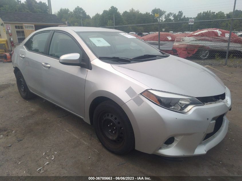 2014 TOYOTA COROLLA L/LE/S/S PLUS/LE PLUS - 2T1BURHE8EC009138