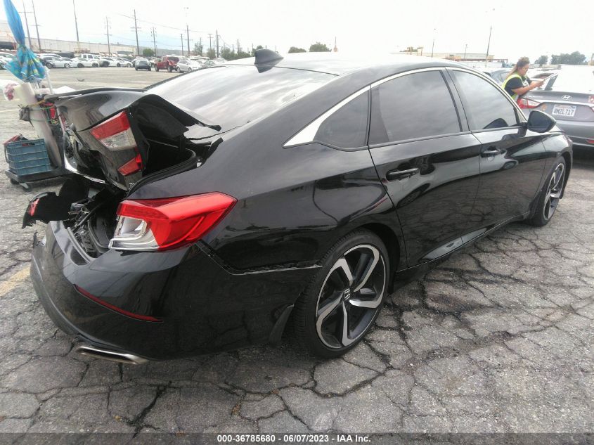 2018 HONDA ACCORD SEDAN SPORT 2.0T - 1HGCV2F31JA016331