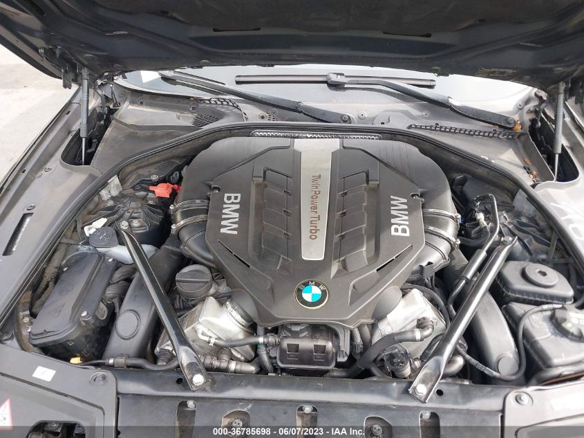 2013 BMW 550 I WBAFR9C58DDX80756