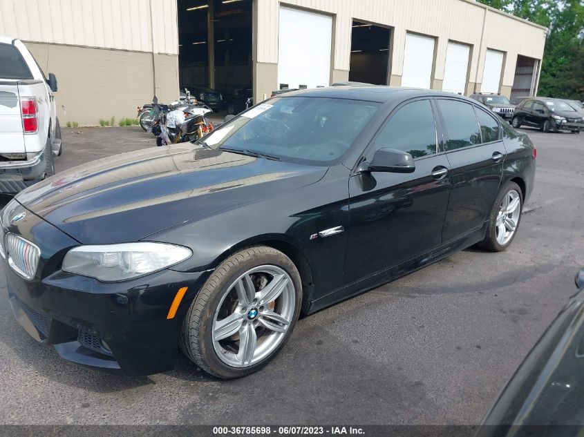 2013 BMW 550 I WBAFR9C58DDX80756