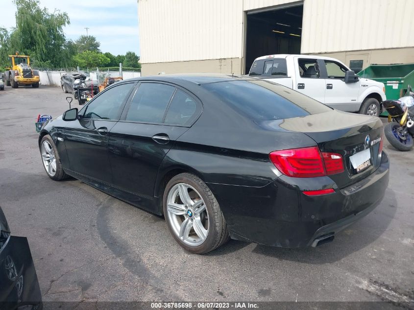 2013 BMW 550 I WBAFR9C58DDX80756