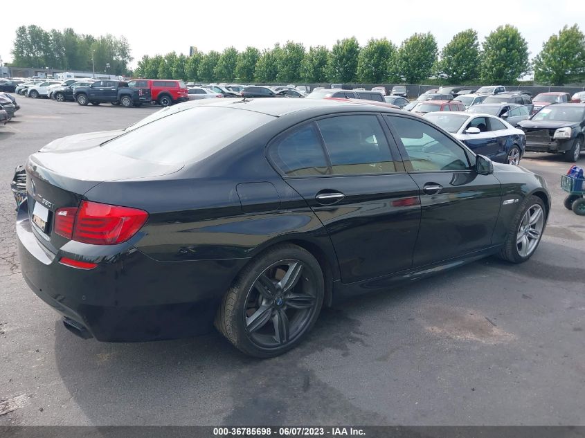 2013 BMW 550 I WBAFR9C58DDX80756