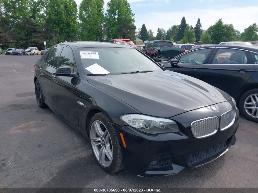 2013 BMW 550 I WBAFR9C58DDX80756