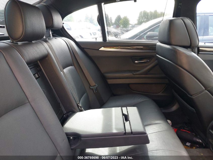 2013 BMW 550 I WBAFR9C58DDX80756