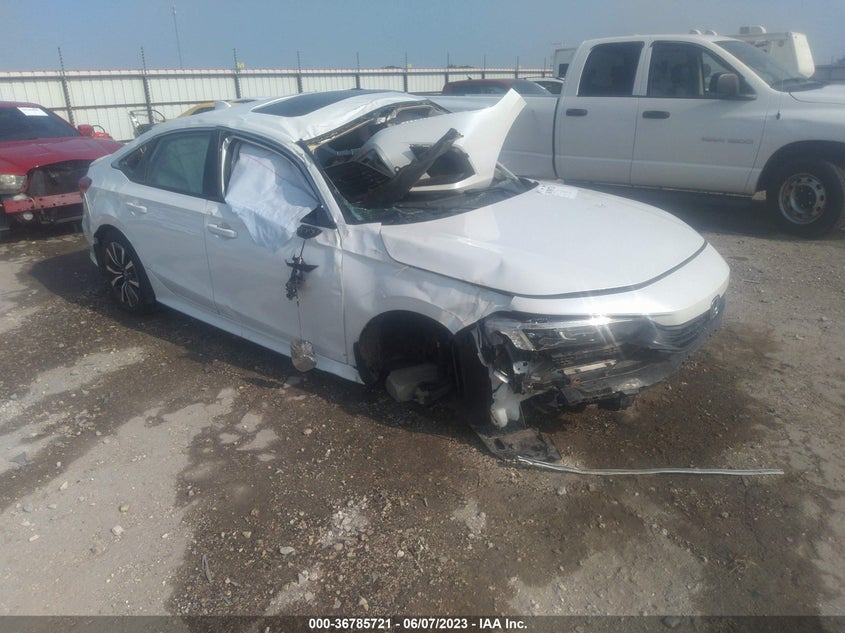 JHMFE1F73NX006197 HONDA CIVIC SEDAN EX 2022