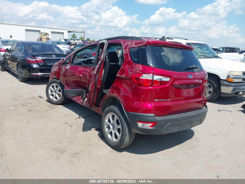 VIN MAJ3S2GE2LC345303 2020 FORD ECOSPORT SE