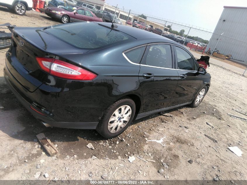 2014 FORD FUSION S - 3FA6P0G73ER240875