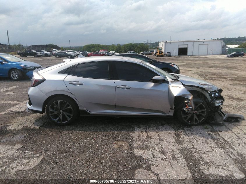 2017 HONDA CIVIC HATCHBACK SPORT - SHHFK7H46HU417591